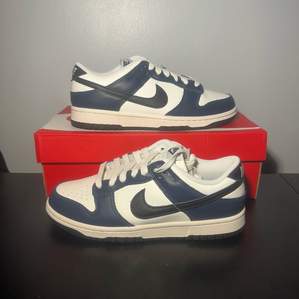 Size 8 - Nike Dunk Low Armory Navy W